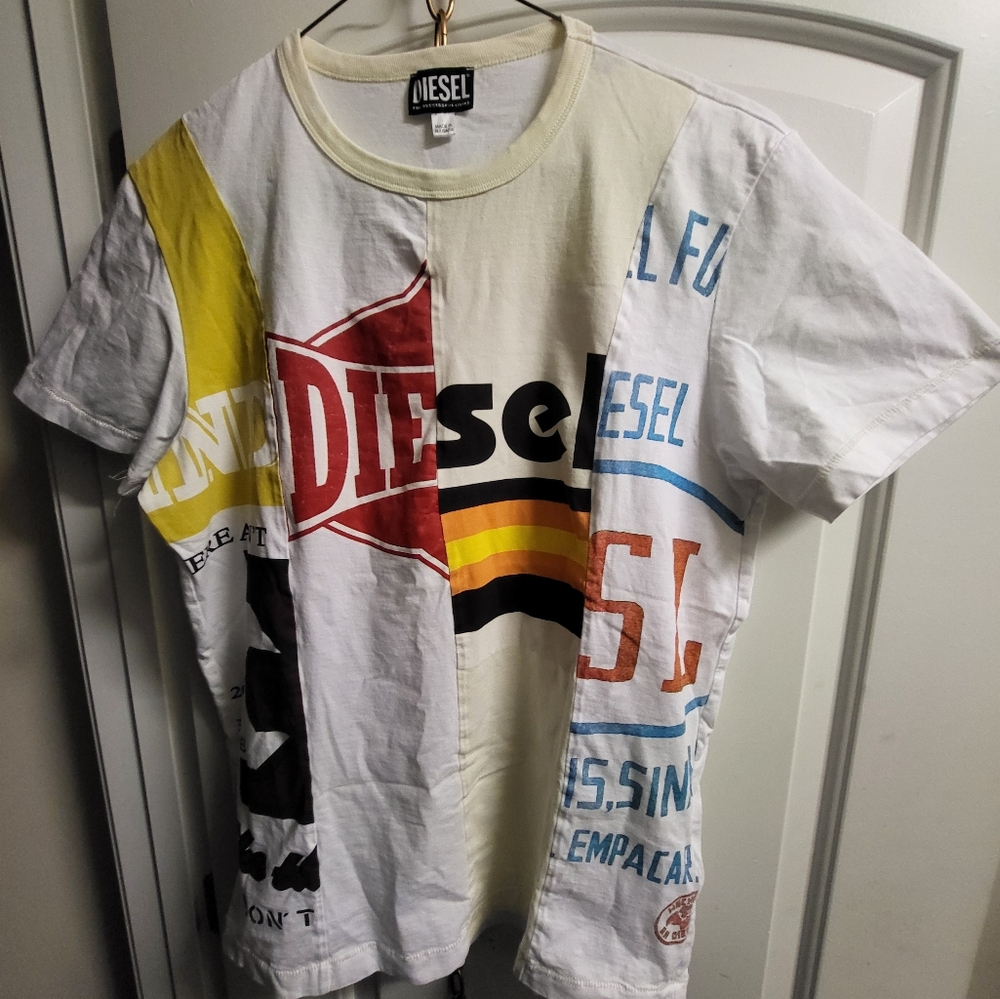 Diesel Patchwork Maglietta T-Shirt